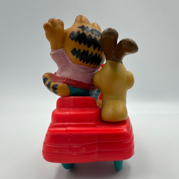 Lot of 3 Vintage Garfield McDonald's 1988 Toy Figure Collectible Happy Meal Toys - Picture 7 of 9